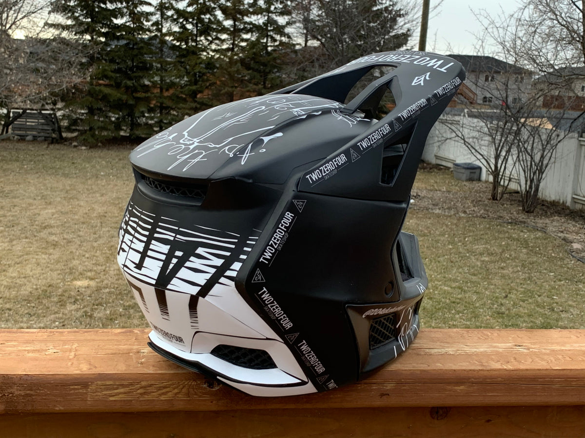 Custom fox helmets cheap
