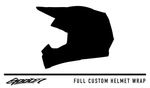 Full Custom Helmet Wrap
